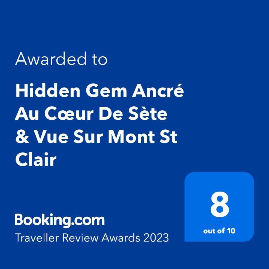 Hidden Gem Au Coeur De Sete & Vue Sur Mont St Clair Apartment ภายนอก รูปภาพ